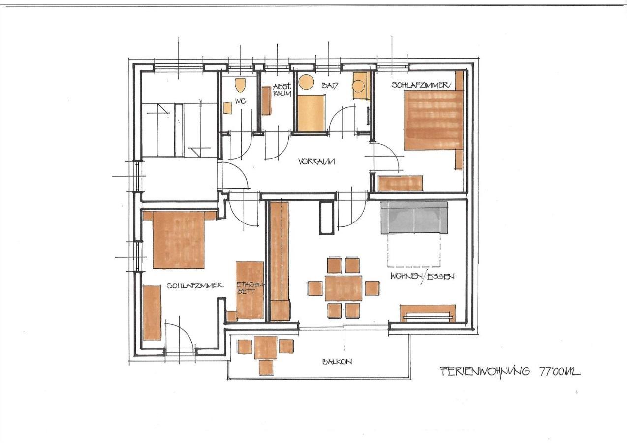 Appartements Cilli Neukirchen am Grossvenediger Bagian luar foto